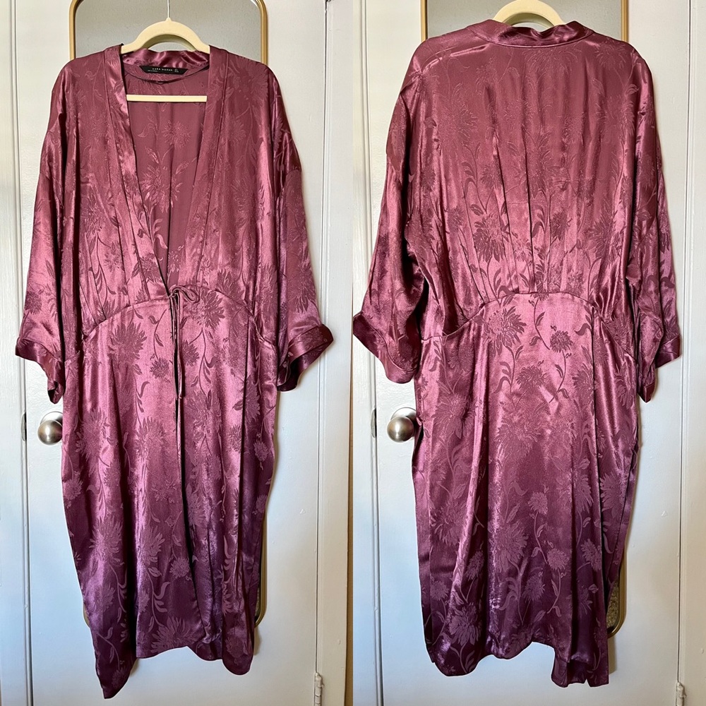 Zara Jacquard Kimono